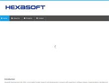 Tablet Screenshot of hexa-soft.com